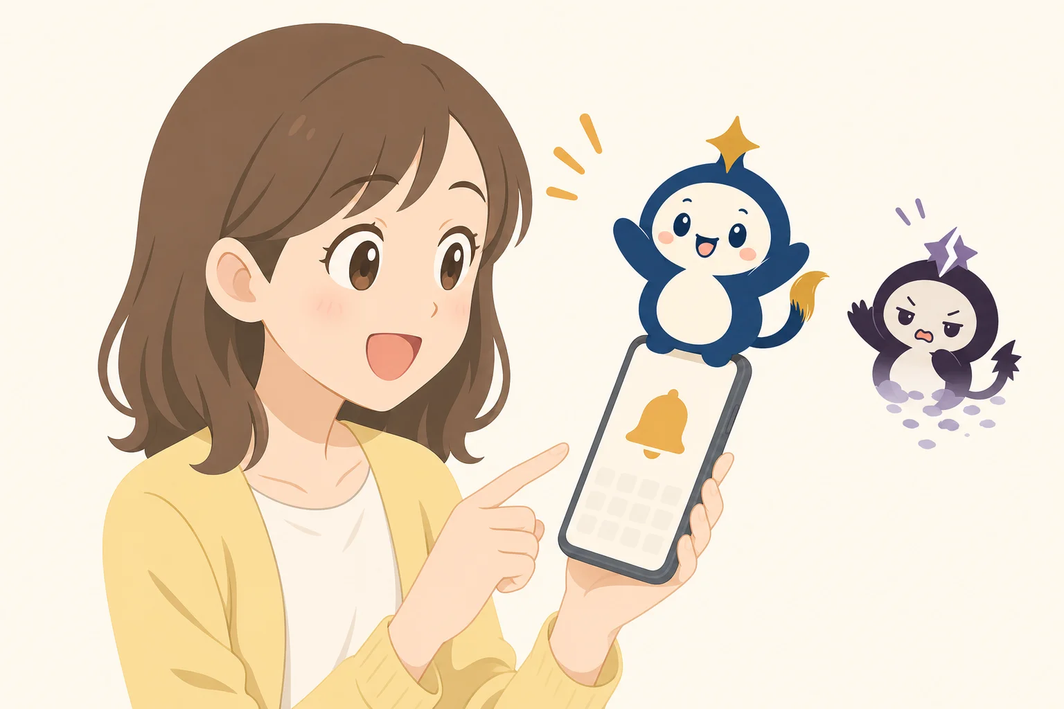 「あ、明日だ」で、ダークリピィは消える